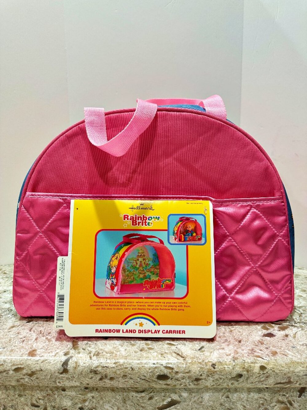 RARE VINTAGE Rainbow Brite Rainbow Land Display Carrier Case 15 x 11 x 7.5 Inch